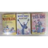 Three books: Roald Dahl, illustrated by Quentin Blake, First Editions,