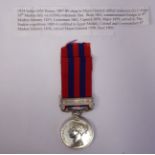 A Victorian Burma General Service medal, awarded to one Lieutenant Colonel Alfred Anderson,