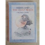 Book: Roald Dahl 'James and the Giant Peach' illustrated by Nancy Ekholm Burkert, First Edition,