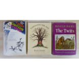 Three Books: Roald Dahl, First Editions, published in dust jackets, by Alfred A Knopf, viz.