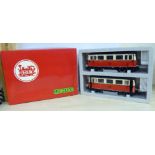 A Lehmann LGB electric twin rail car set, no.