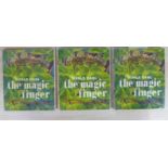 Three Books: Roald Dahl 'The Magic Finger' illustrated by William Pene du Bois,