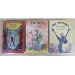 Three books: Roald Dahl First Editions, illustrated by Quentin Blake,