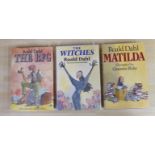 Three books: Roald Dahl, illustrated by Quentin Blake, First Editions,