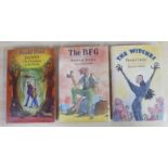 Three books: Roald Dahl First Editions, illustrated by Quentin Blake,
