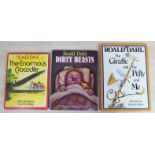 Three books: Roald Dahl, First Editions, in dust jackets, published by Jonathan Cape,