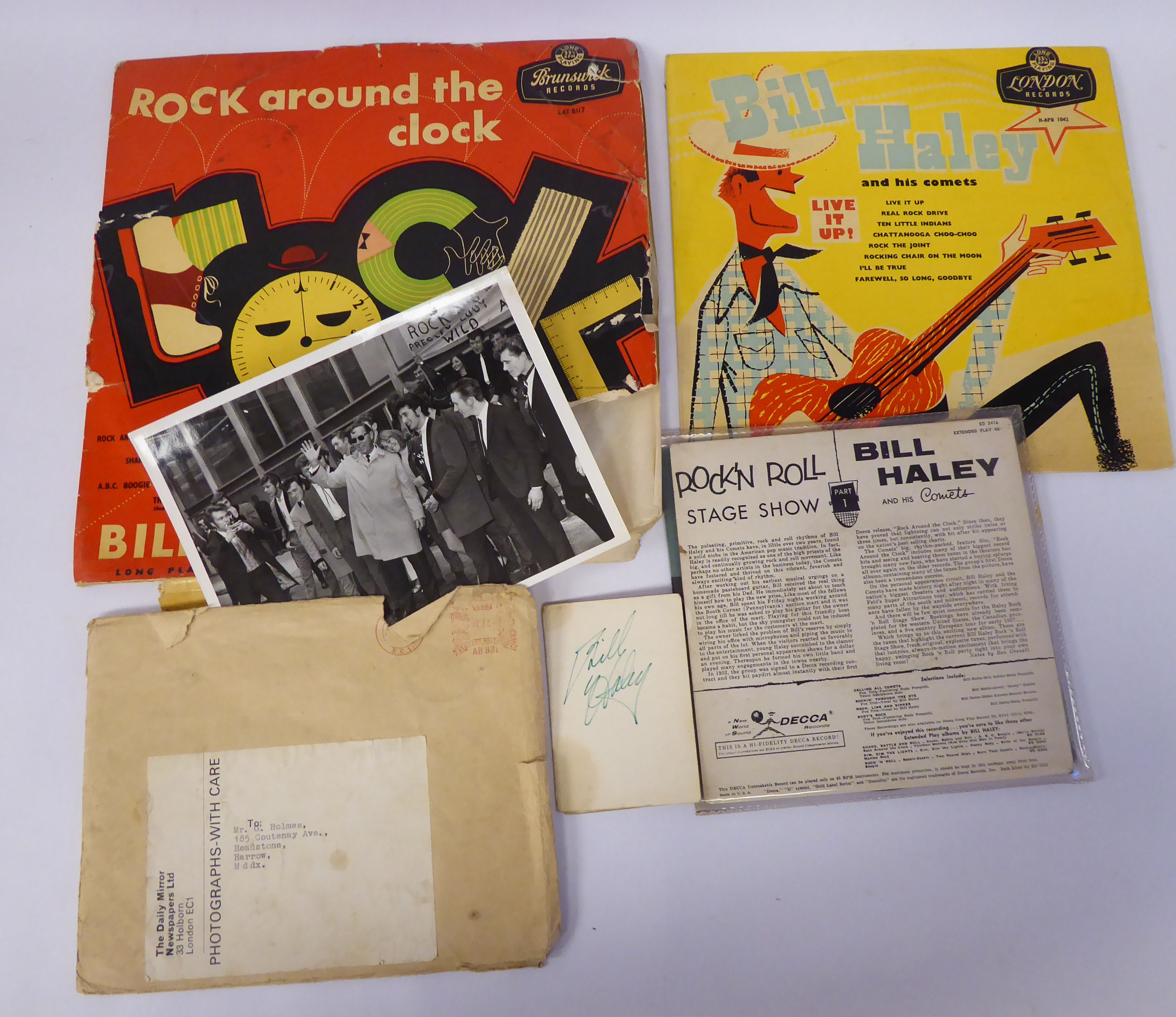 Rock music collectables - 'Bill Haley and The Comets',