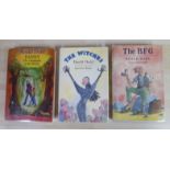 Three books: Roald Dahl First Editions, illustrated by Quentin Blake,