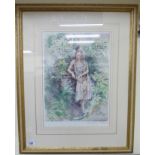 Gordon King - 'Susie' Limited Edition artist proof 2/10 bears a blindstamp & pencil signature