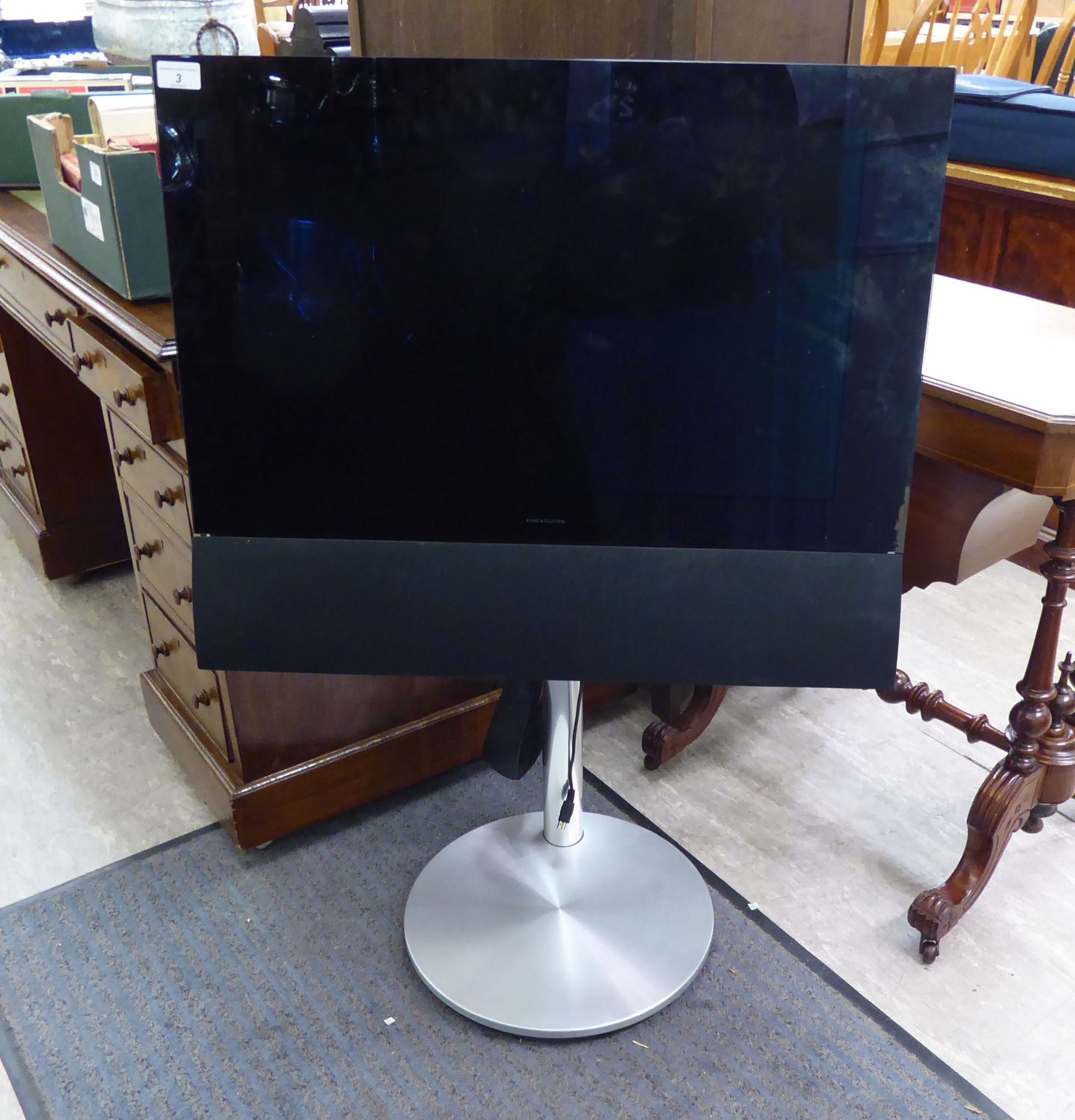 A Bang & Olufsen 24'' television,