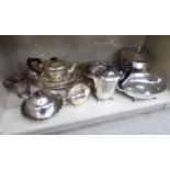 Silver plate: to include an early 20thC Mappin & Webb tureen and cover 12''dia OS1