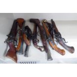 Replica 'antique' handguns: to include a blunderbuss;