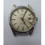 A Tudor Prince Oysterdate stainless steel cased wristwatch,