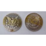 A USA dollar coin 1878;