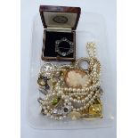 Items of personal ornament: to include a cameo brooch 11