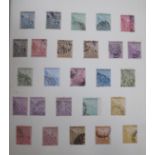 Uncollated South African postage stamps: to include an album collection of early issues mostly