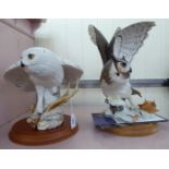 Two Franklin Mint porcelain models, viz.