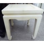 A Ralph Lauren cream painted 'Parchment' occasional table,