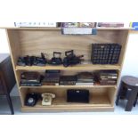A modern light oak open front bookcase with three height adjustable shelves,