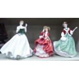 A Royal Worcester china Limited Edition figure 'Keepsake' 9''h;