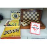 Toys and games: to include Waddington's 'Black Box' OS10
