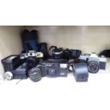 Photographic equipment: to include a Praktica 35mm camera;