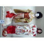 Two Franklin Mint dolls,