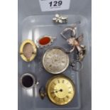 Small collectable items: to include two pocket watches;