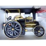 A Wilhelm Schroder live steam model Wilesco traction engine OS2