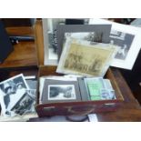 Mainly Victorian ephemera: to include schoolboy team and workmen photographs and holiday snapshots