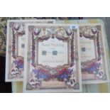 Uncollated postage stamps: to include The Royal Wedding,