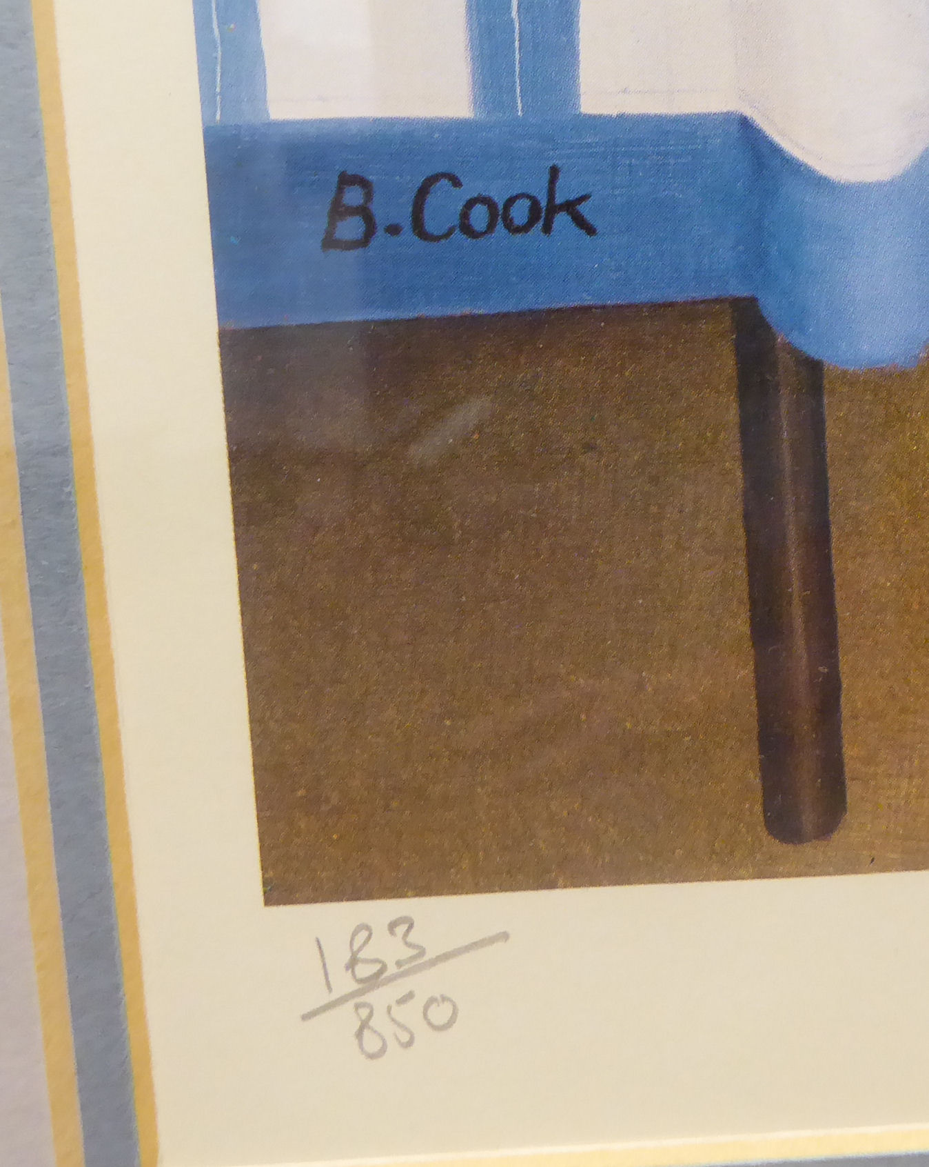 Beryl Cook - 'Elviras Cafe' Limited Edition 183/850 coloured print bears a pencil signature, - Image 5 of 5