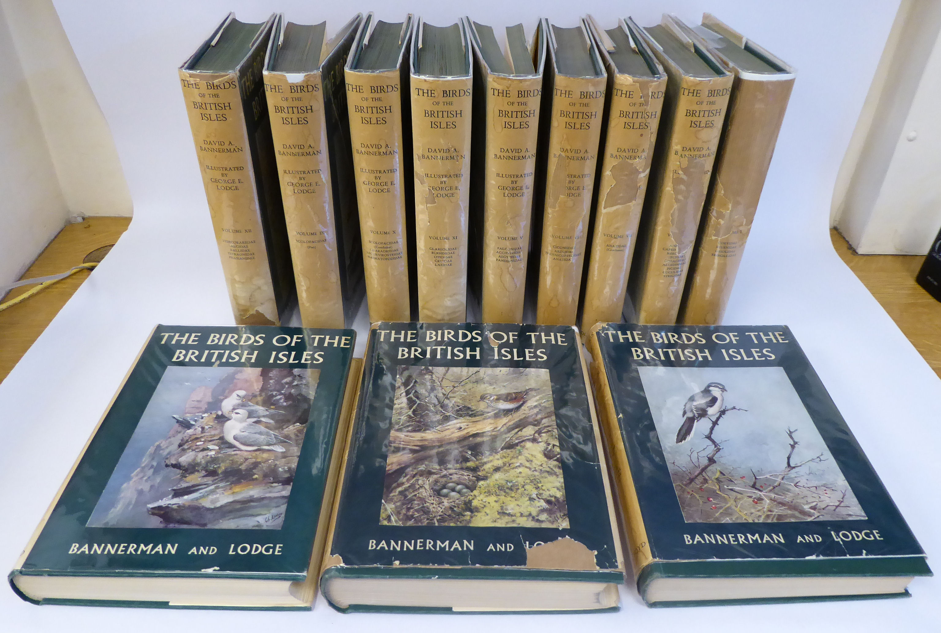 Books: 'The Birds of The British Isles' by David Armitage Bannerman, illustrated by George E Lodge,