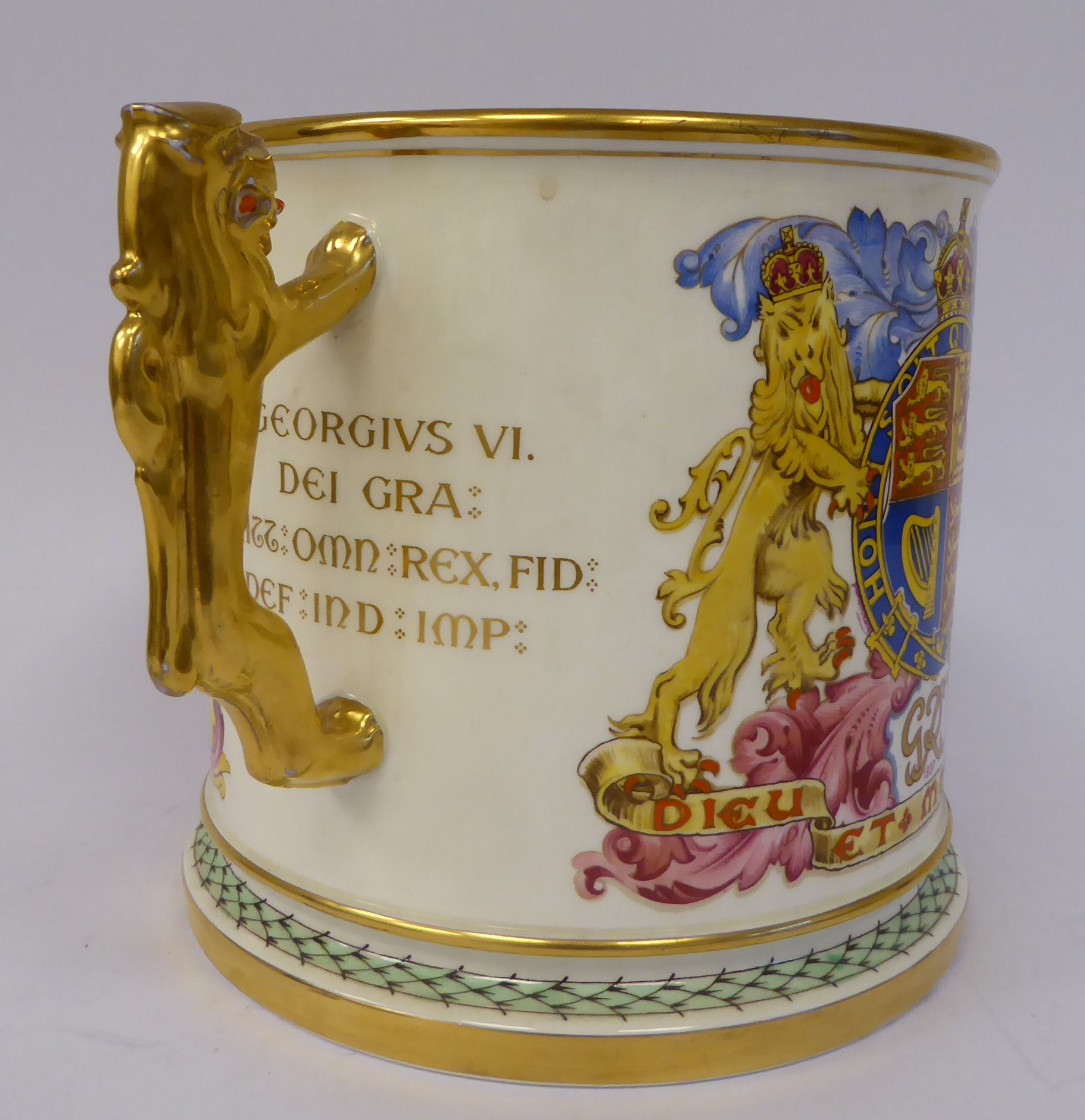 A Paragon china Limited Edition 59/500 loving cup, - Image 2 of 9