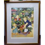 Beryl Cook - 'Garden Centre' Limited Edition 191/850 coloured print bears a pencil signature &