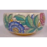 A Charlotte Rhead, Crown Ducal pottery bowl,