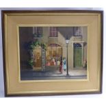 Deborah Jones - 'Polly's Dolls' oil on board bears a signature 11'' x 14'' framed