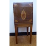 A 19thC satin mahogany,