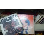 Vinyl albums and singles, mainly rock and pop: to include 'Dire Straits', 'Blondie',