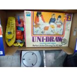A mixed lot: to include a Chelfield Toys Uni-Draw boxed SL