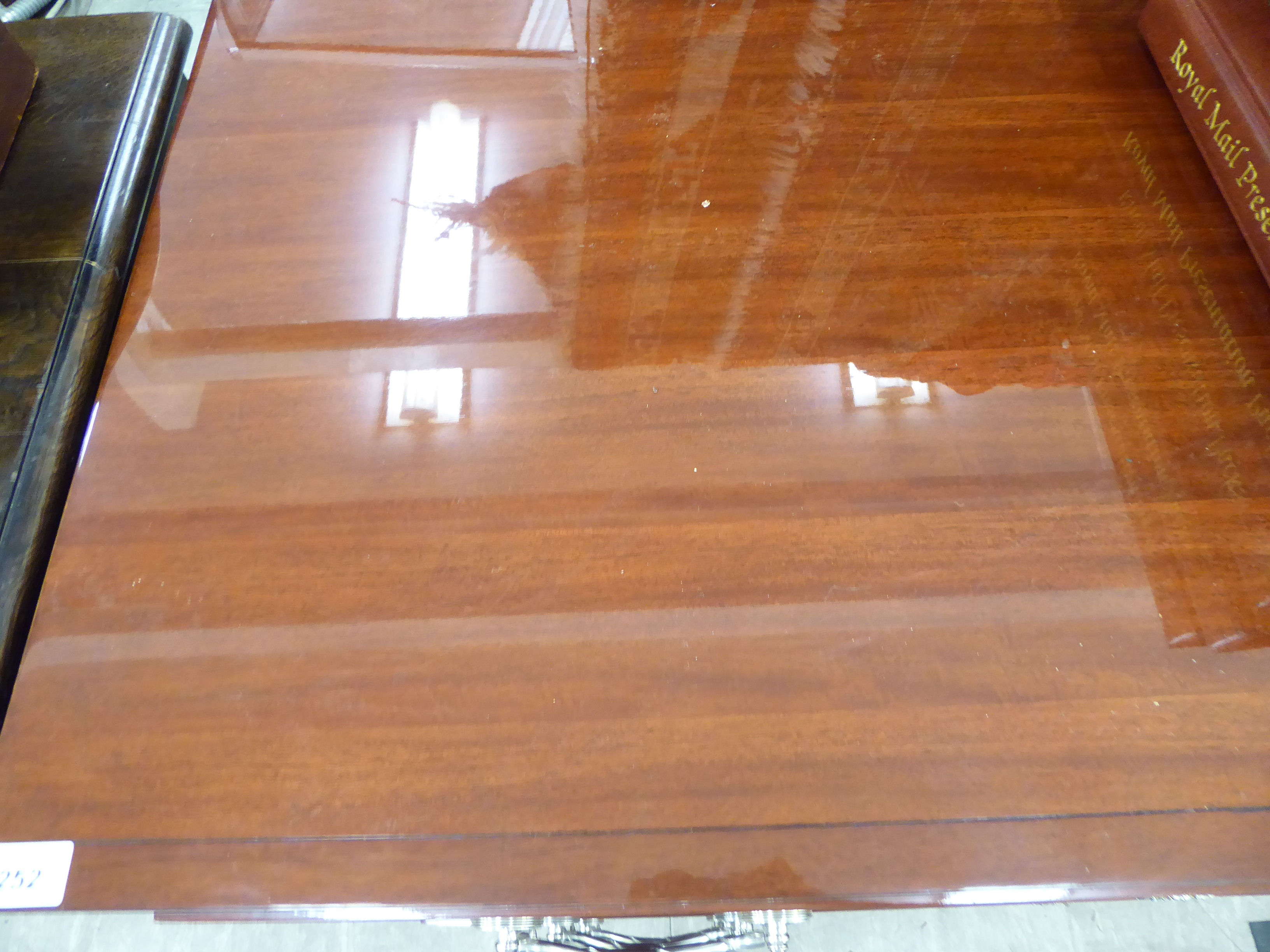 A Ralph Lauren mahogany finished sideboard with three long drawers, - Image 2 of 2