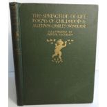 Charles Algernon Swinburn The Springtime of Life. 1 volume. Illustrated by Arthur Rackham. Poems