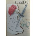 Fleming, Ian THE SPY WHO LOVED ME Black cloth board in good condition with silver dagger on front