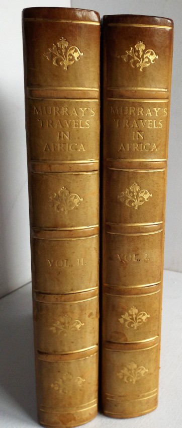 Hugh Murray Historical Account of Discoveries and Travels in Africa, 2 volumes. Rebound in Full calf