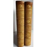 Hugh Murray Historical Account of Discoveries and Travels in Africa, 2 volumes. Rebound in Full calf