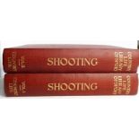 Horace G. Hutchinson SHOOTING; The "Country Life" Library of Sport 2 volumes. The Country Life