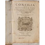 Marco Antonio Natta CONSILIA SIVE RESPONSA Scarce volume of 1566 of this work by the important