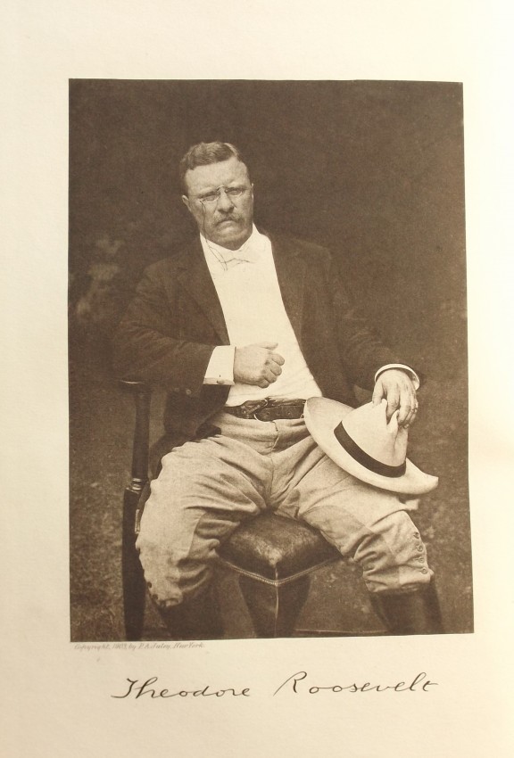 Theodore Roosevelt Outdoor Pastimes of an American Hunter 1 volume. First British Edition from the - Image 4 of 4