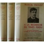 Proust, Marcel; preface by Andre Maurois; edited by Pierre Clarac and Andre Ferre A LA RECHERCHE