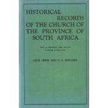 Lewis (Cecil) and Edwards (G.E.) HISTORICAL RECORDS OF THE CHURCH OF THE PROVINCE OF SOUTH AFRICA